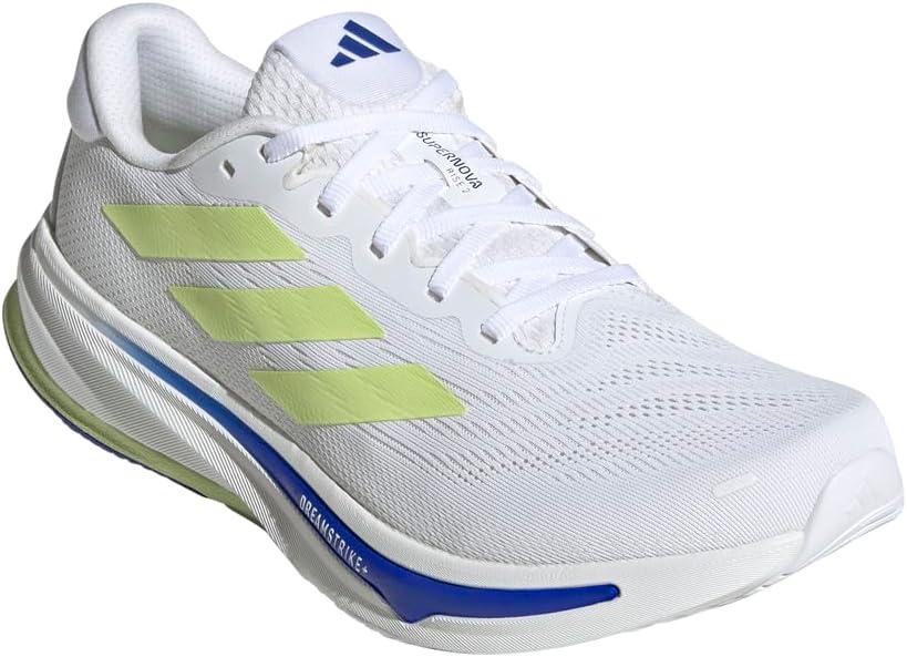 image:imageAdidas Mens Supernova Rise 2 Running ShoesWhiteZero MetallicPulse Lime