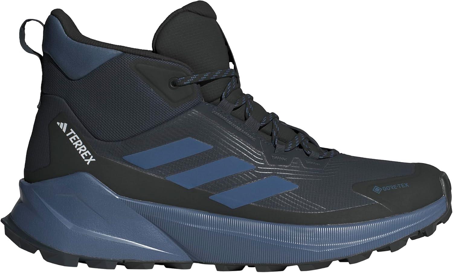 image:imageAdidas Mens Terrex Trailmaker 20 Mid Top Goretex HikingAurora InkWonder SteelBlack