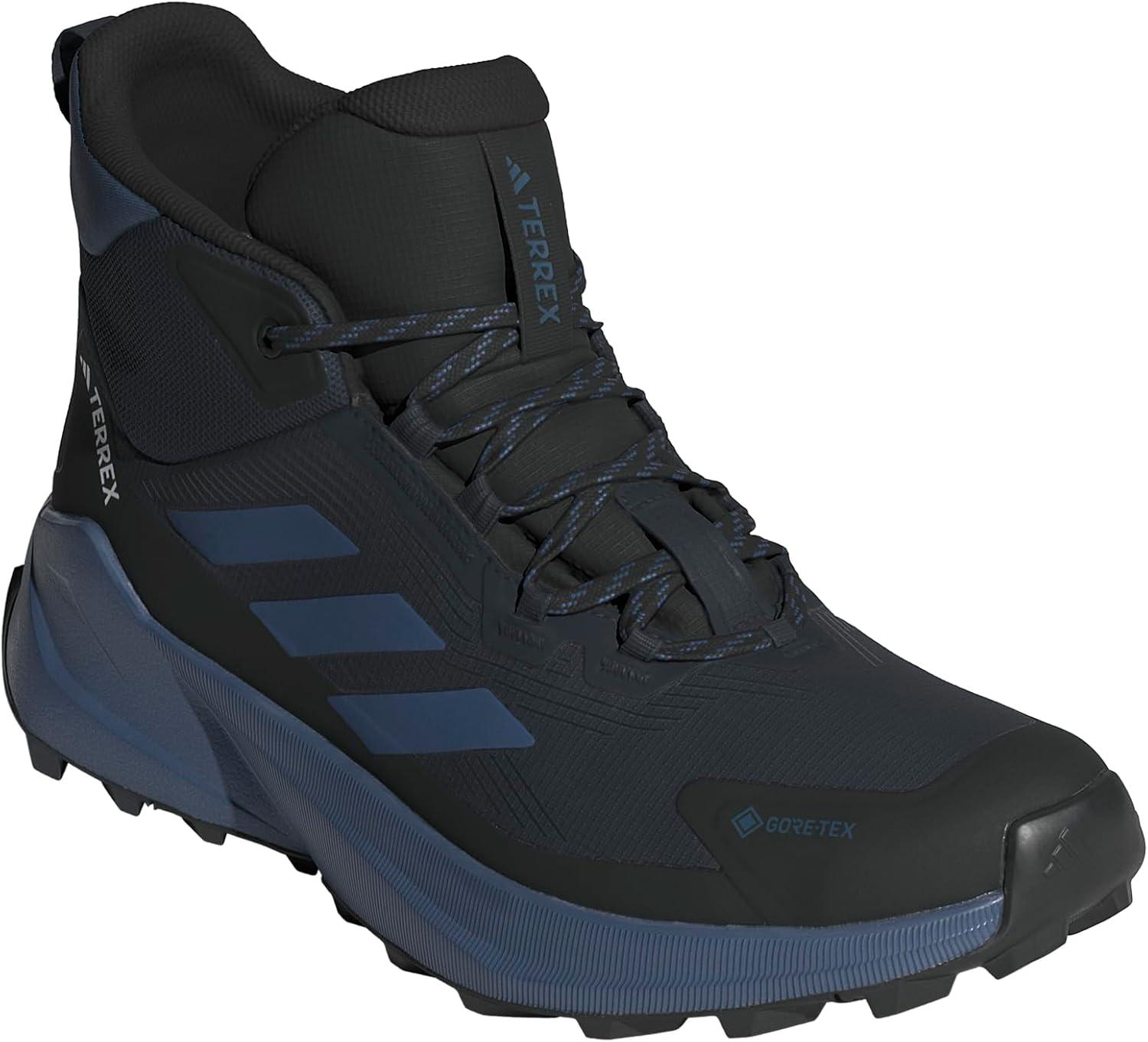 image:imageAdidas Mens Terrex Trailmaker 20 Mid Top Goretex HikingAurora InkWonder SteelBlack