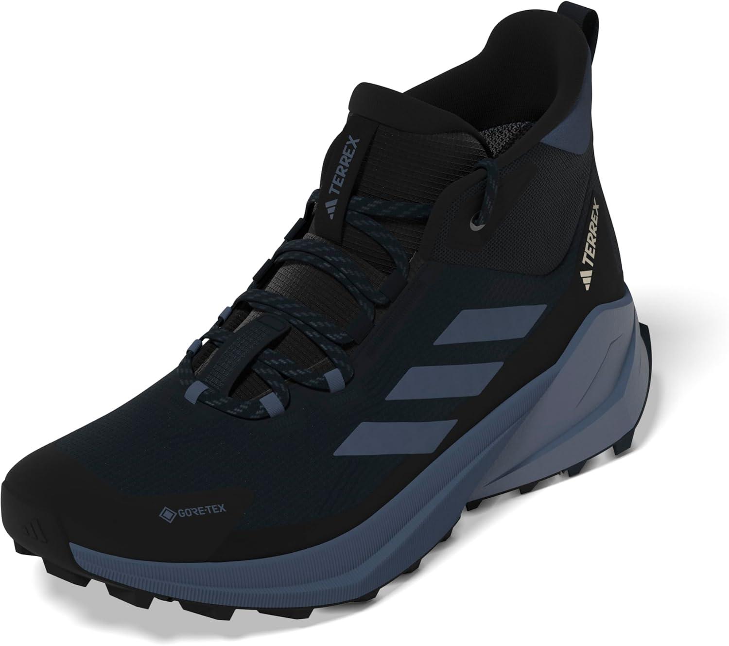 image:imageAdidas Mens Terrex Trailmaker 20 Mid Top Goretex HikingAurora InkWonder SteelBlack