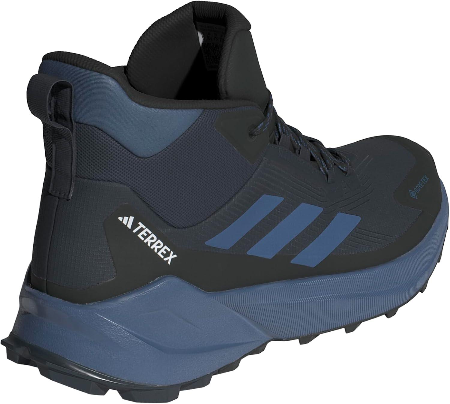 image:imageAdidas Mens Terrex Trailmaker 20 Mid Top Goretex HikingAurora InkWonder SteelBlack