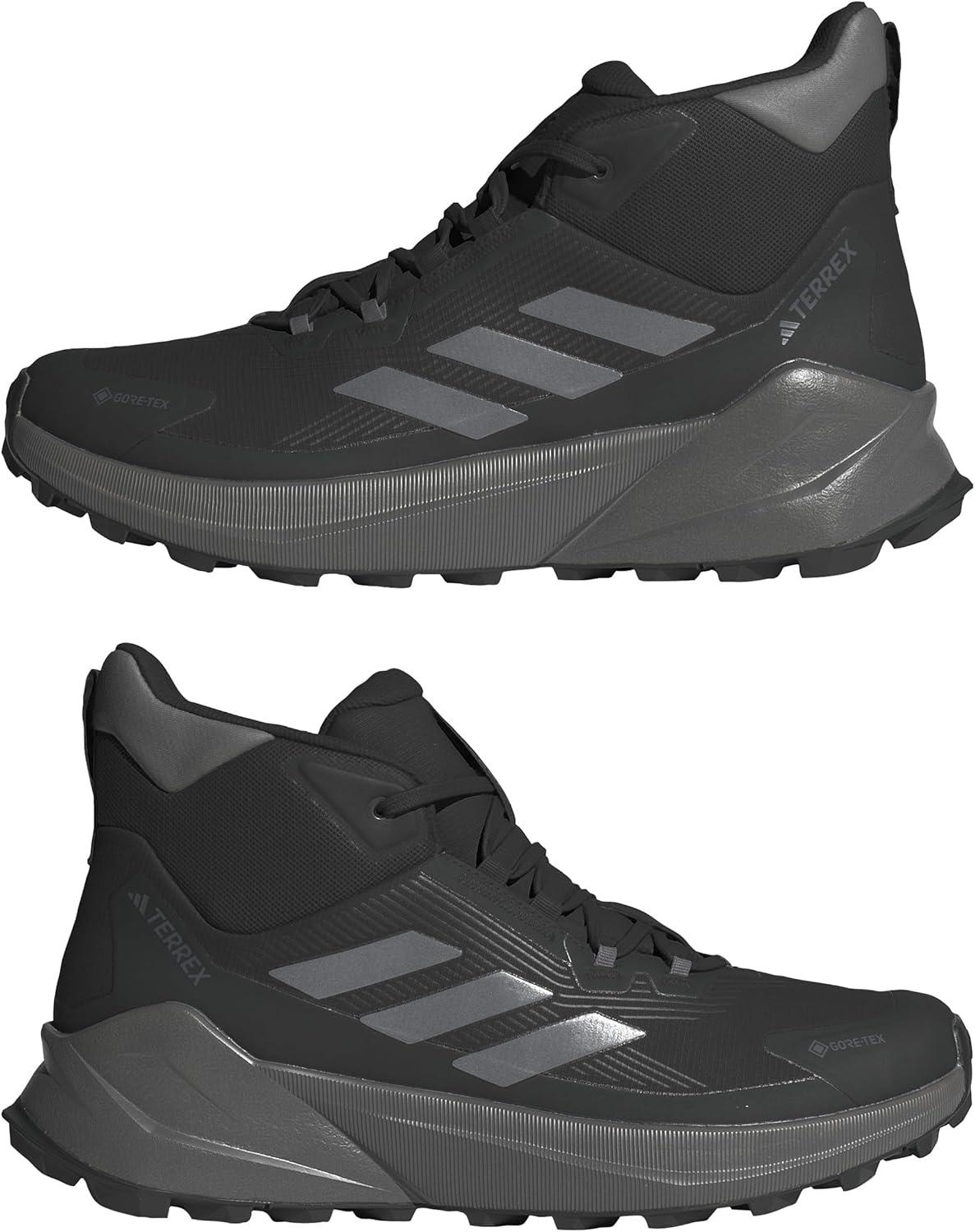 image:imageAdidas Mens Terrex Trailmaker 20 Mid Top Goretex HikingCore Black Carbon Grey Four
