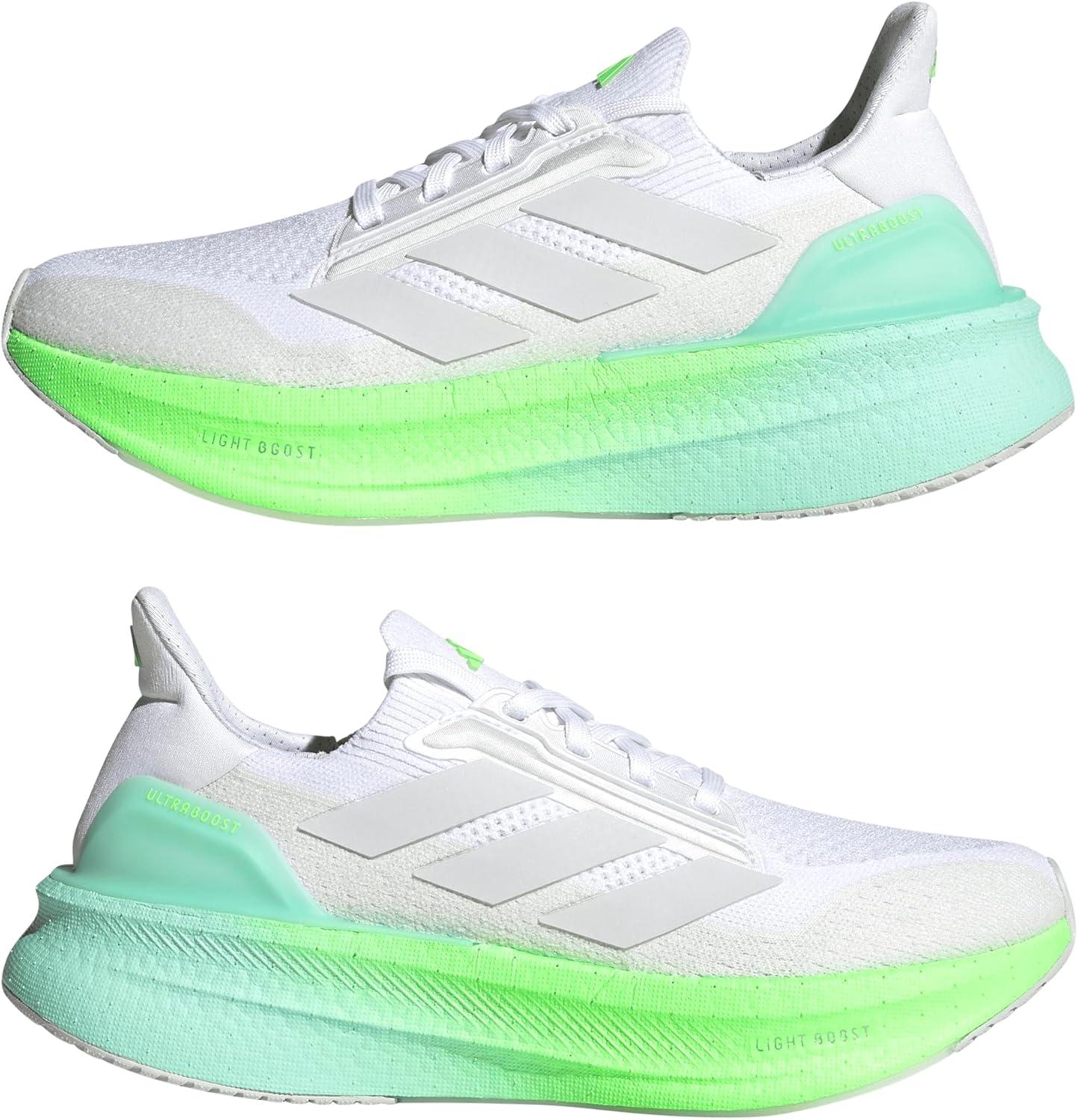 image:imageAdidas Ultraboost 5X ShoesWhiteDash GreyLime Burst