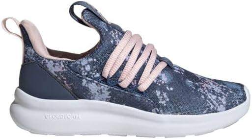image:imageAdidas UnisexChild Lite Racer Adapt 70 Lifestyle Running Shoes Big KidPreloved InkSandy PinkBlack