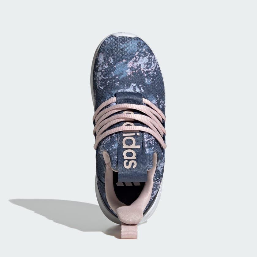image:imageAdidas UnisexChild Lite Racer Adapt 70 Lifestyle Running Shoes Big KidPreloved InkSandy PinkBlack