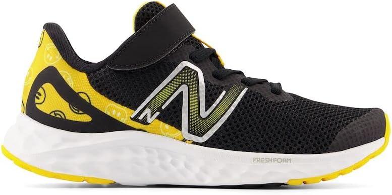 image:imageNew Balance Kids Fresh Foam Arishi V4 Running ShoesBlackHot Marigold
