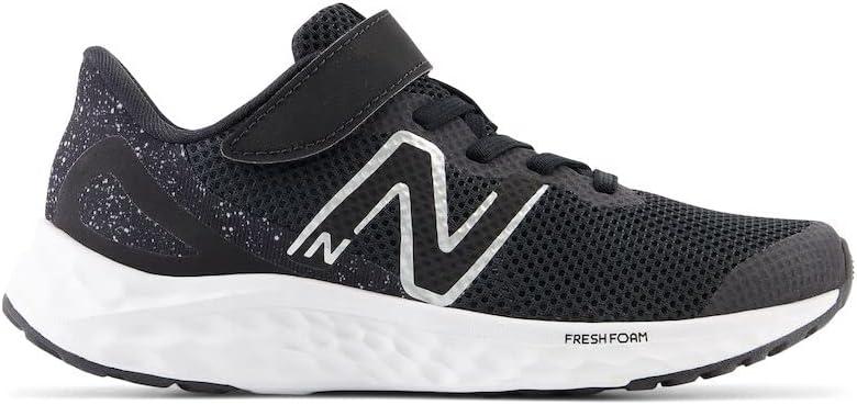 image:imageNew Balance Kids Fresh Foam Arishi V4 Running ShoesBlackWhiteSilver Metallic