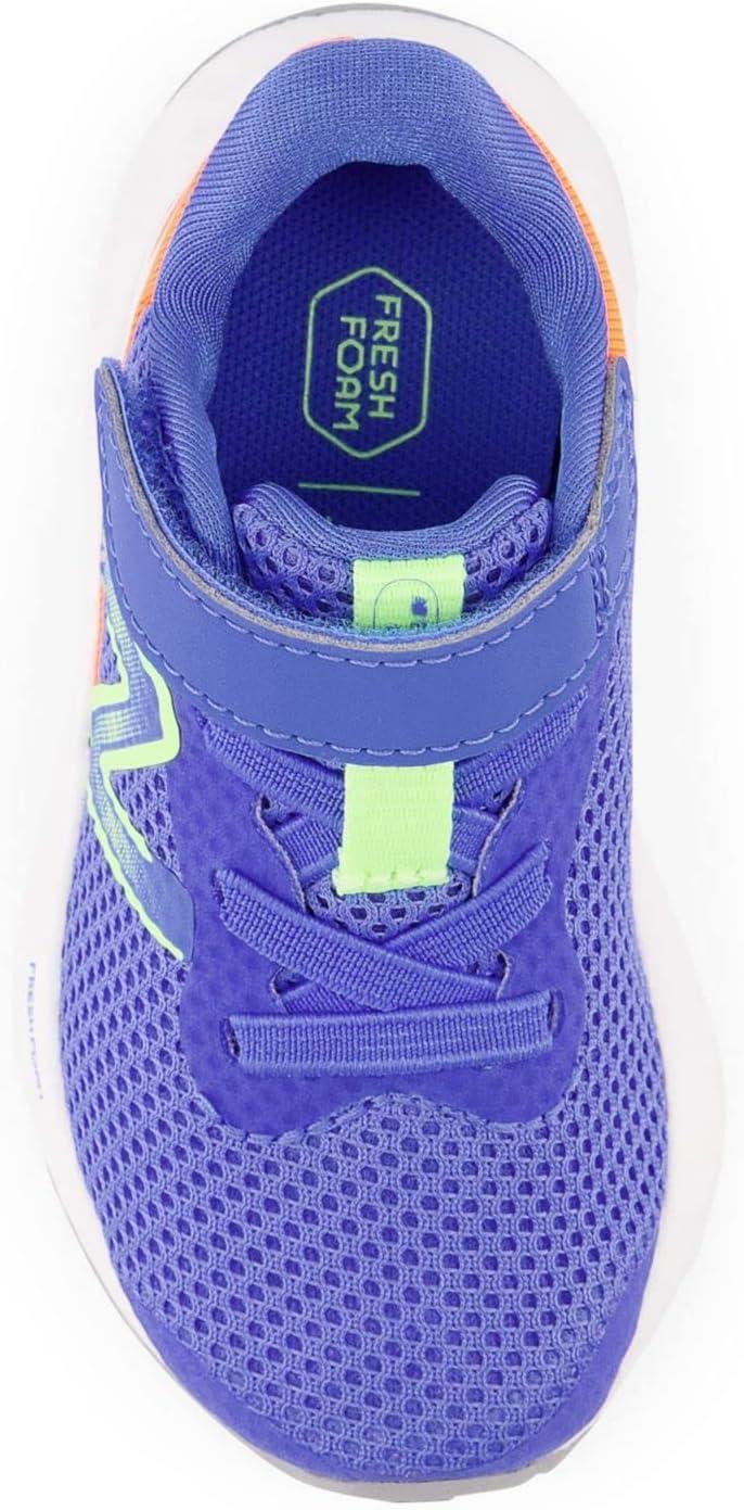 image:imageNew Balance Kids Fresh Foam Arishi V4 Running ShoesBright LapisBleached Lime GloNeon Dragonfly