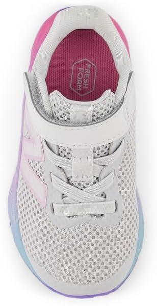 image:imageNew Balance Kids Fresh Foam Arishi V4 Running ShoesGrey MatterMid Century PinkLilac Glo