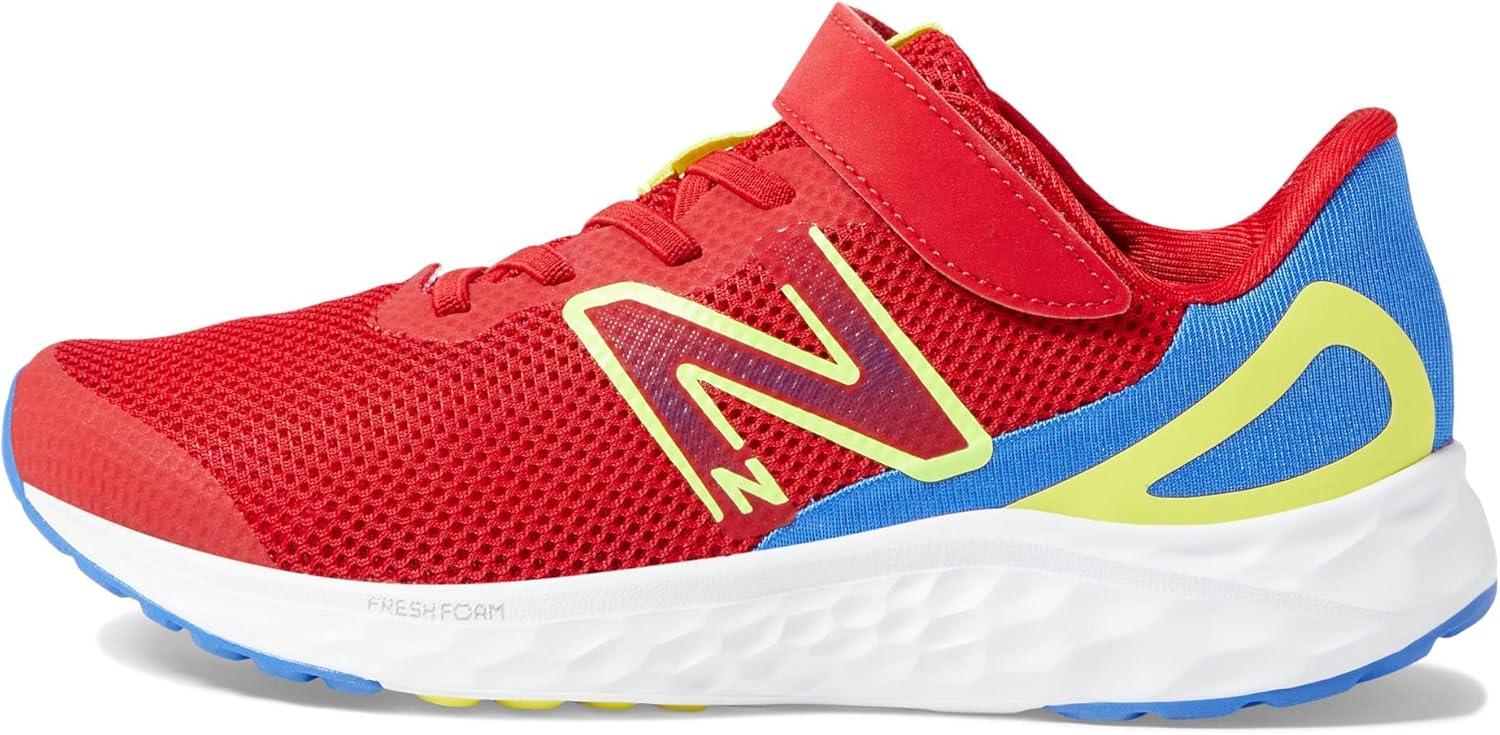 image:imageNew Balance Kids Fresh Foam Arishi V4 Running ShoesTeam RedMarine BlueCosmic Pineapple