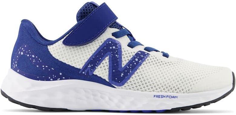 image:imageNew Balance Kids Fresh Foam Arishi V4 Running ShoesWhiteNight SkyMarine Blue
