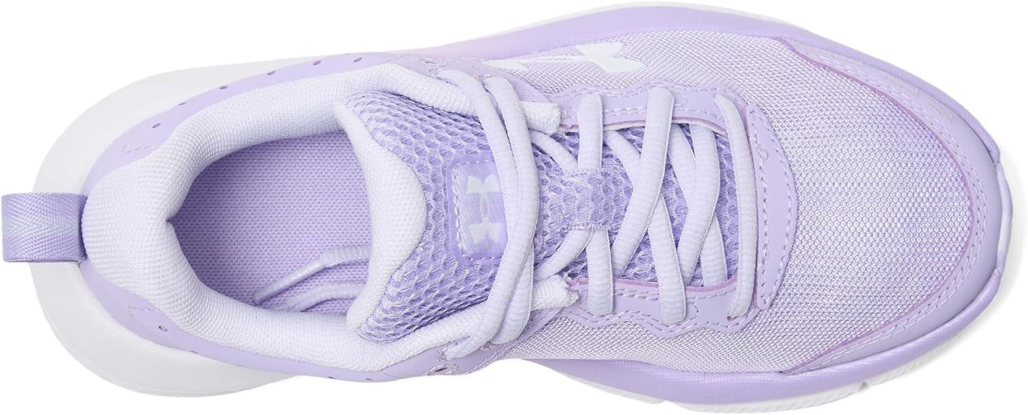 image:imageUnder Armour Girls Assert 10 Running Shoes538 TransparentSalt PurpleWhite