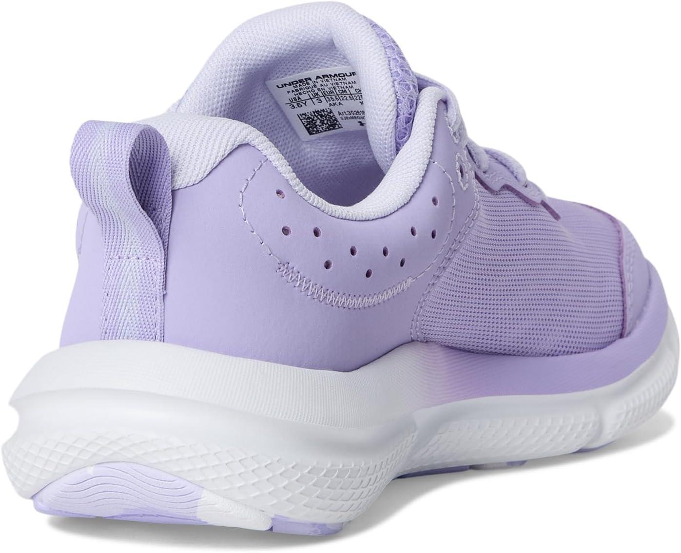 image:imageUnder Armour Girls Assert 10 Running Shoes538 TransparentSalt PurpleWhite