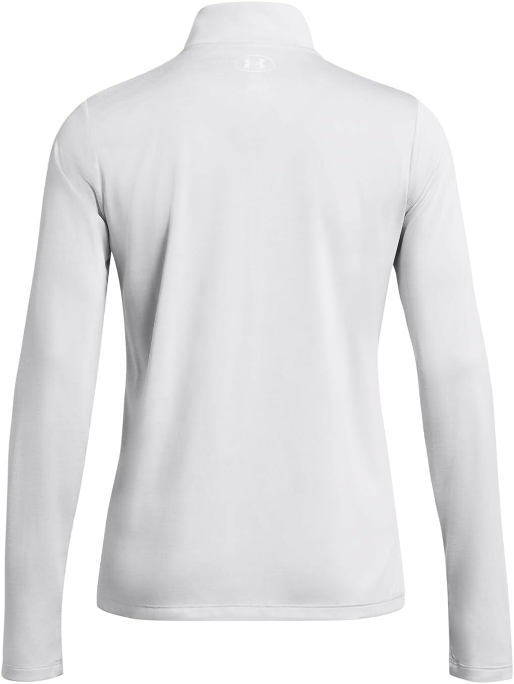 image:imageUnder Armour Womens Tech Twist Quarter Zip014 Halo Gray White