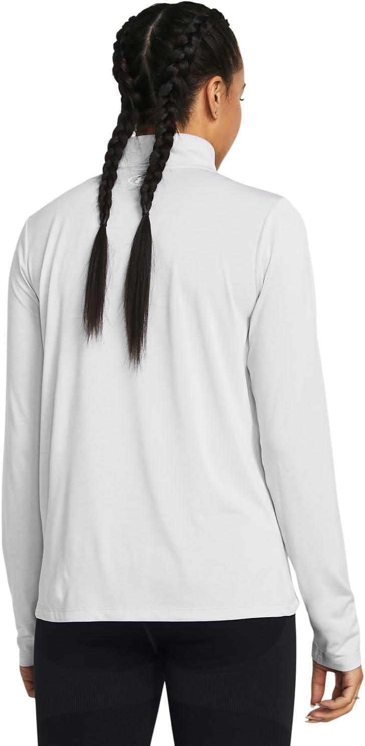 image:imageUnder Armour Womens Tech Twist Quarter Zip014 Halo Gray White
