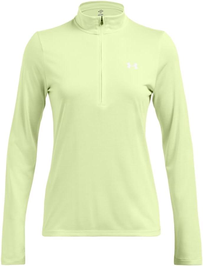 image:imageUnder Armour Womens Tech Twist Quarter Zip383 Retro Green White