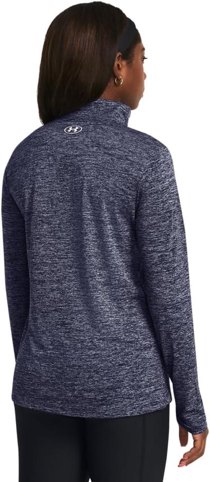 image:imageUnder Armour Womens Tech Twist Quarter Zip410 Midnight Navy White