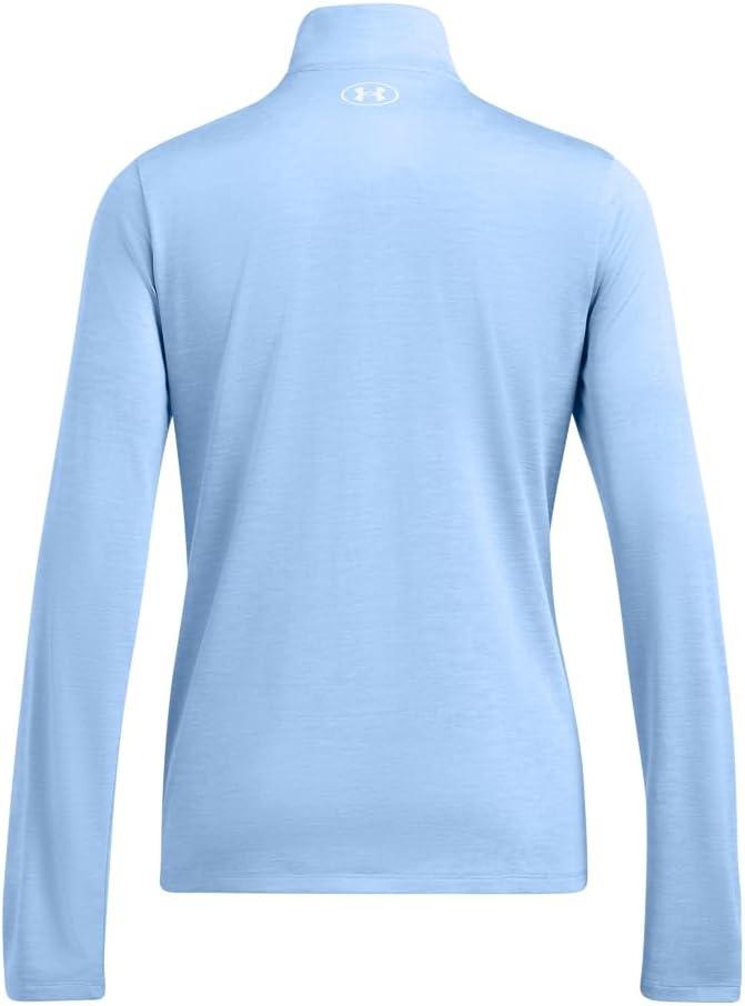 image:imageUnder Armour Womens Tech Twist Quarter Zip465 Horizon Blue White