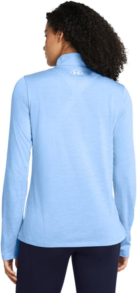 image:imageUnder Armour Womens Tech Twist Quarter Zip465 Horizon Blue White
