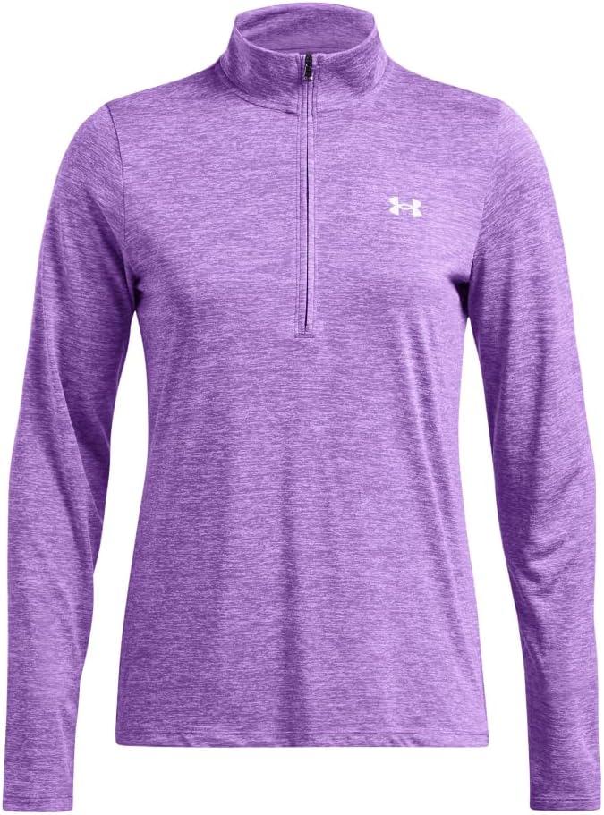 image:imageUnder Armour Womens Tech Twist Quarter Zip525 Lavish White