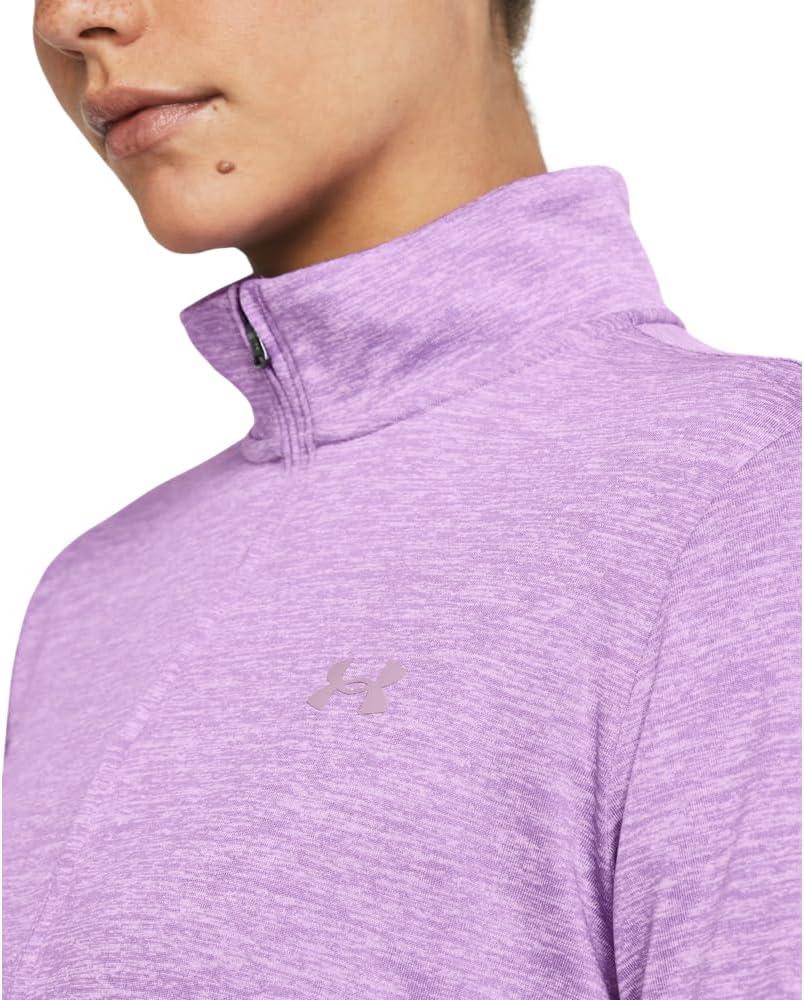 image:imageUnder Armour Womens Tech Twist Quarter Zip560 Provence Purple Purple Ace