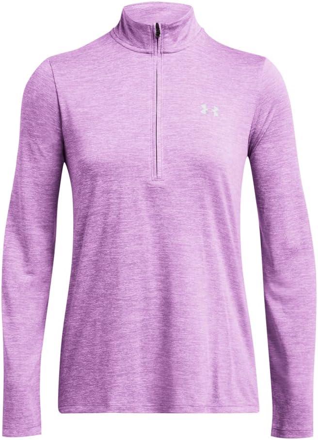image:imageUnder Armour Womens Tech Twist Quarter Zip560 Provence Purple Purple Ace