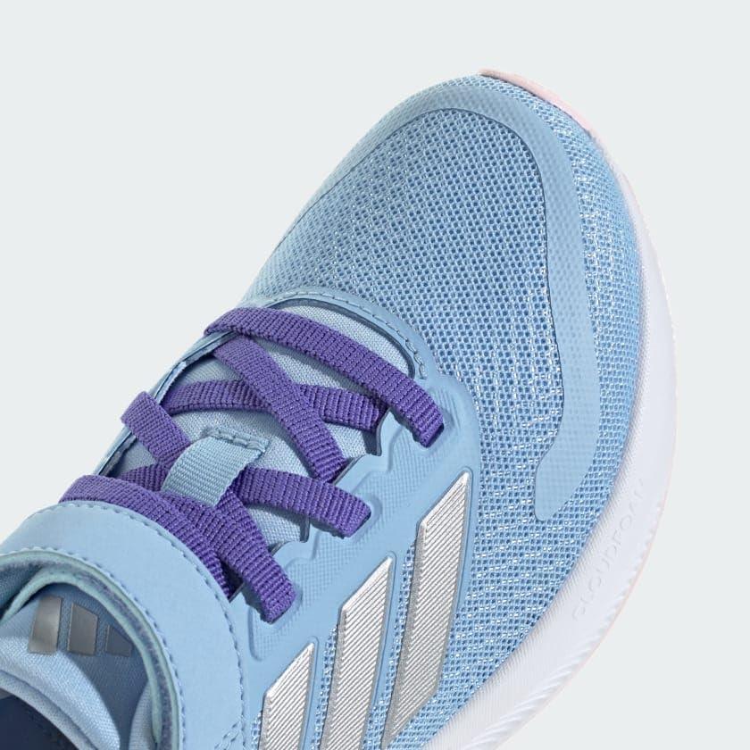 image:imageadidas UnisexChild Runfalcon 30 Shoes Big Kid SneakerBlueSilver MetallicClear Pink