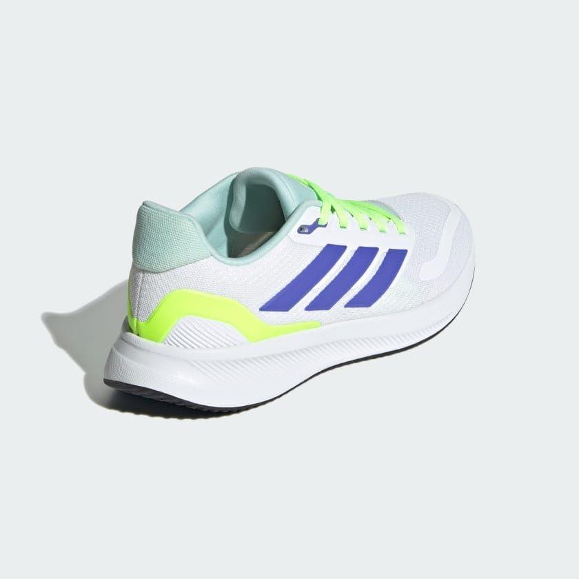 image:imageadidas UnisexChild Runfalcon 30 Shoes Big Kid SneakerWhiteCobalt BlueLucid Lemon