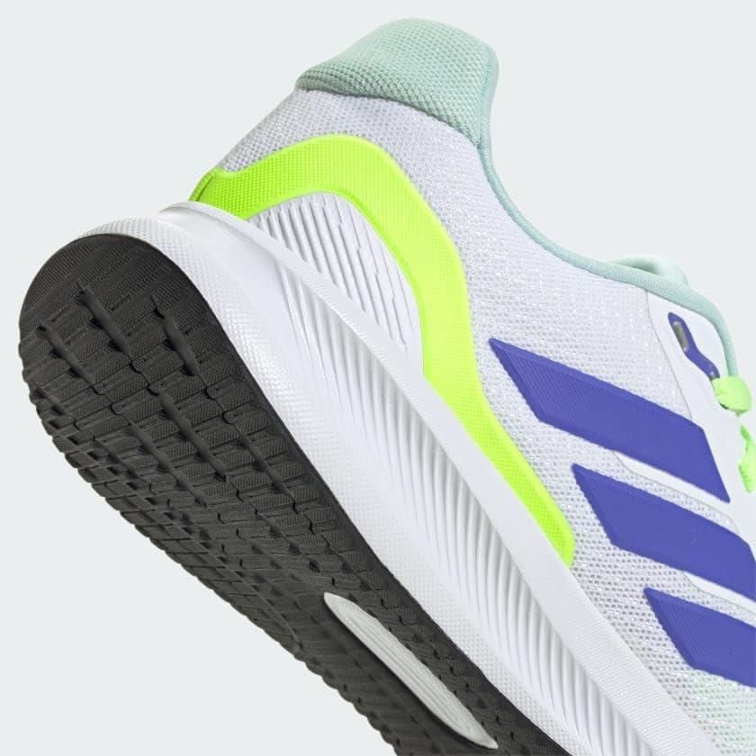 image:imageadidas UnisexChild Runfalcon 30 Shoes Big Kid SneakerWhiteCobalt BlueLucid Lemon