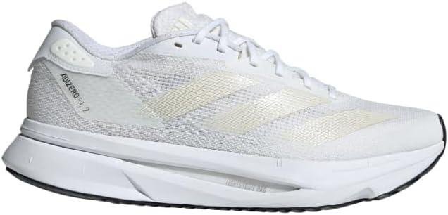 image:imageadidas Womens Adizero SL2 Running ShoesWhiteZero MetallicDash Grey