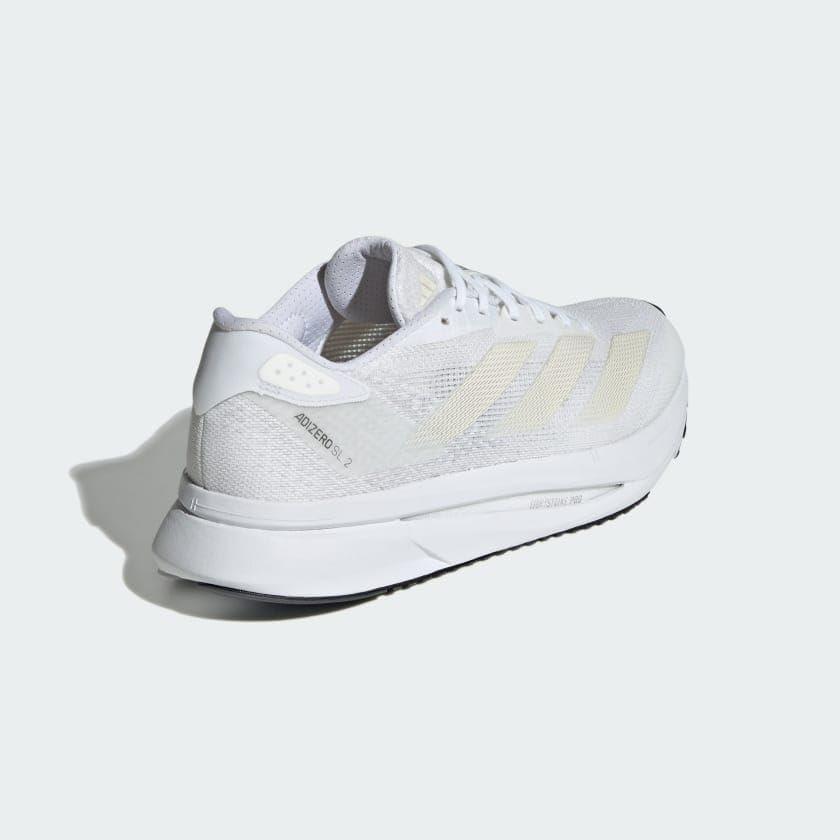 image:imageadidas Womens Adizero SL2 Running ShoesWhiteZero MetallicDash Grey
