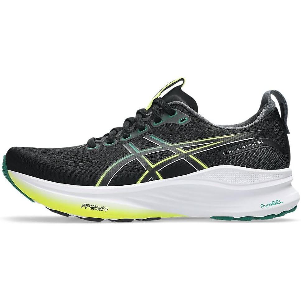 image:imageASICS Mens GelKayano 32 Running ShoesBlack Jasper Green