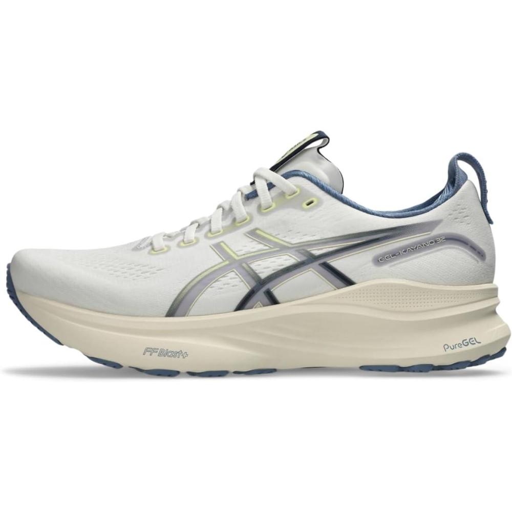 image:imageASICS Mens GelKayano 32 Running ShoesCreamDenim Blue