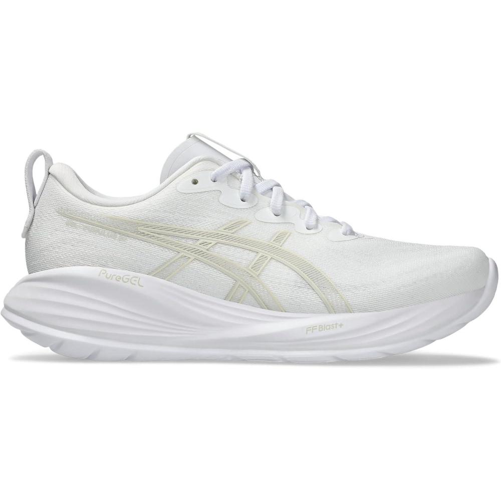 image:imageASICS Womens GelCumulus 27 Running ShoesWhite Lake Grey