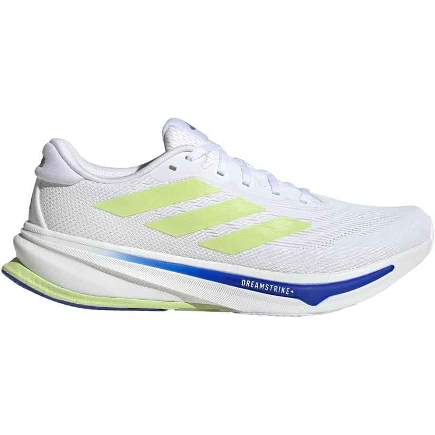 image:imageAdidas Mens Supernova Rise 2 Running ShoesWhiteZero MetallicPulse Lime