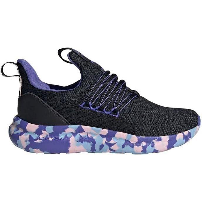 image:imageAdidas UnisexChild Lite Racer Adapt 70 SneakerBlackClear PinkCobalt Blue