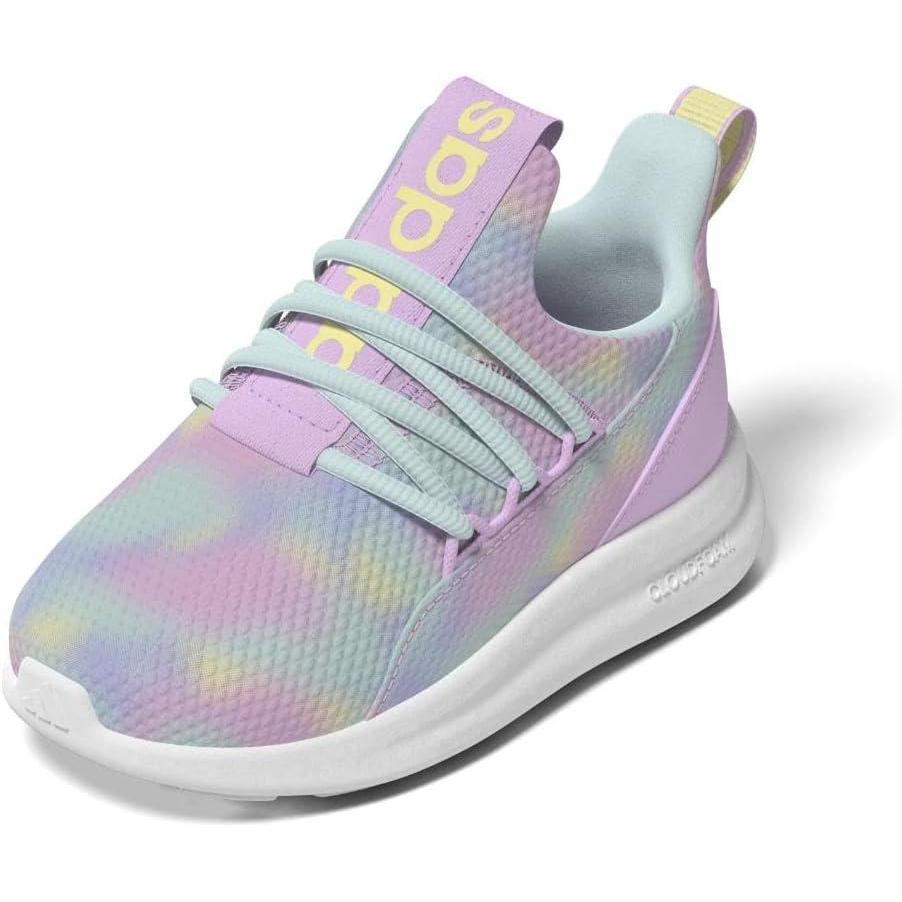 image:imageAdidas UnisexChild Lite Racer Adapt 70 SneakerBliss LilacHalo MintPowder Yellow