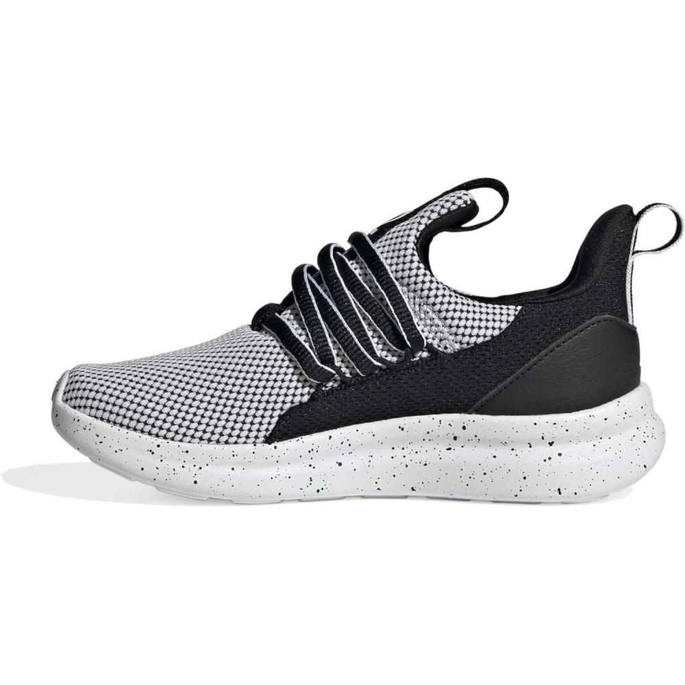 image:imageAdidas UnisexChild Lite Racer Adapt 70 SneakerWhiteBlackBlack