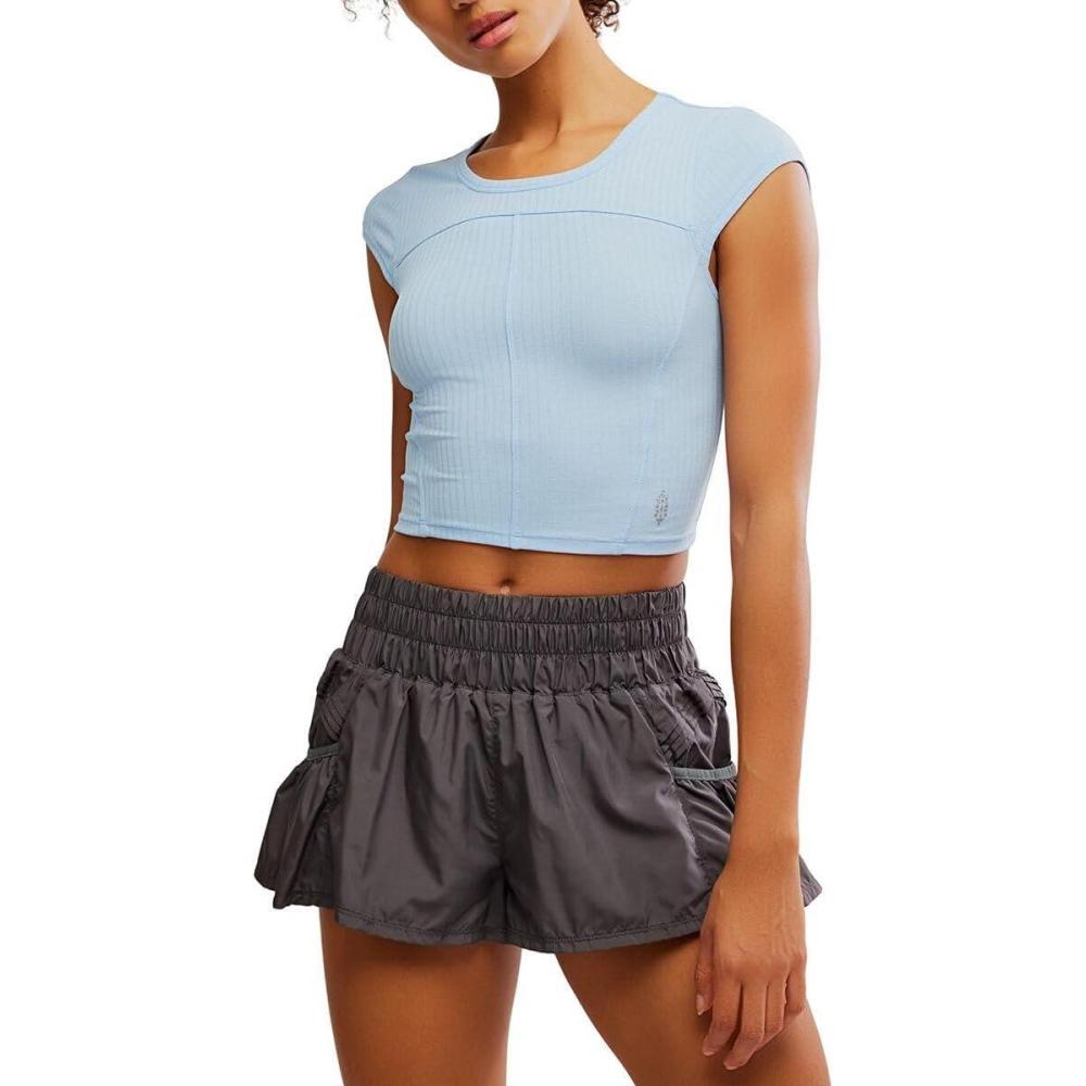 image:imageFP Movement Womens Tempo Ribbed Baby TeeHigh Dive