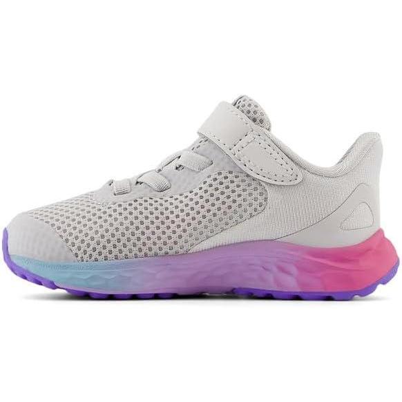 image:imageNew Balance Kids Fresh Foam Arishi V4 Running ShoesGrey MatterMid Century PinkLilac Glo