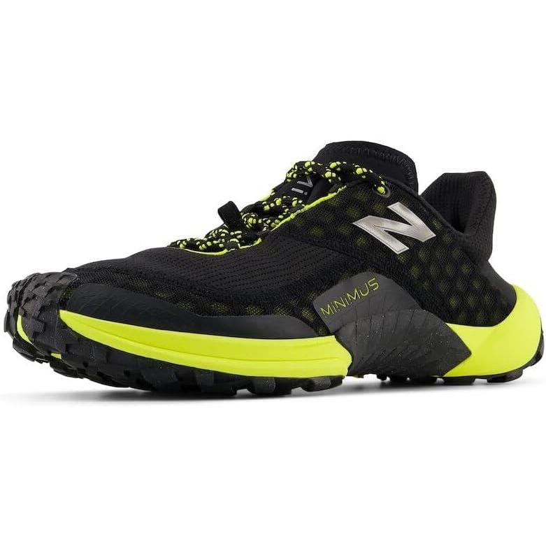 image:imageNew Balance Mens MT10V1 Minimus Trail Running ShoeBlackFireflyGinger Lemon