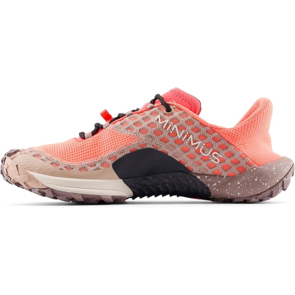 image:imageNew Balance Mens MT10V1 Minimus Trail Running ShoeUrgent RedFlat TaupeBisque