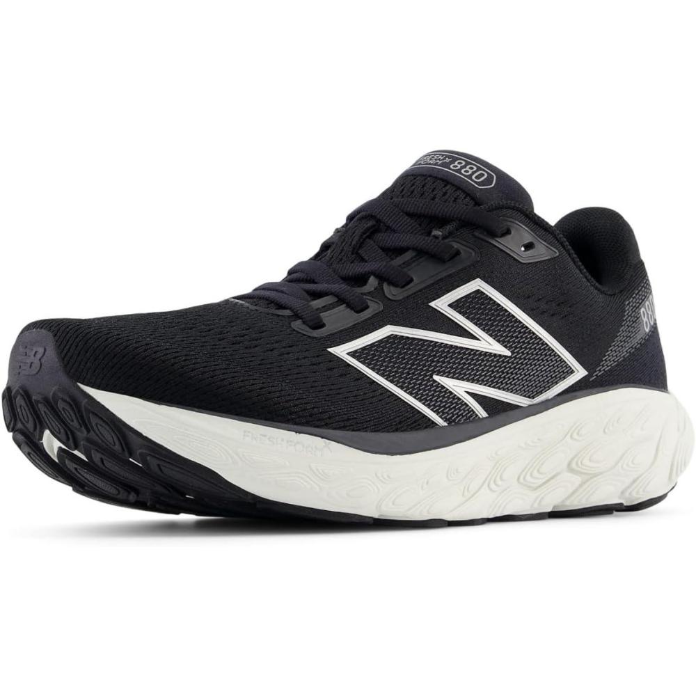 image:imageNew Balance Womens Fresh Foam X 880 V14BlackSea SaltSilver Metallic