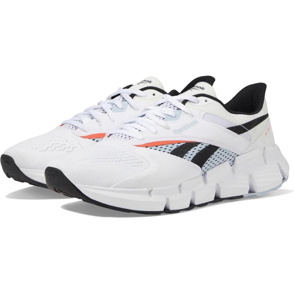 image:imageReebok UnisexAdult Zig Dynamica 5Footwear WhiteCore BlackDynamic Red