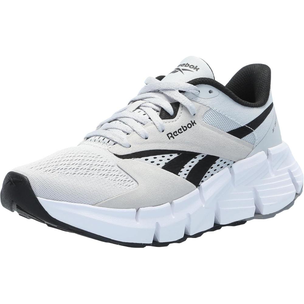 image:imageReebok UnisexAdult Zig Dynamica 5Pure Grey 2Core BlackFootwear White