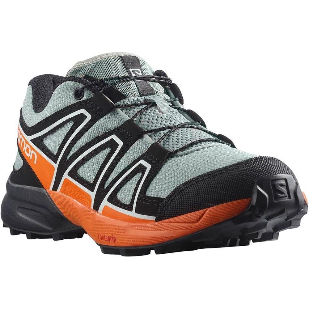 image:imageSalomon Kids Speedcross J Unisex Trail Running ShoeWrought IronBlackVibrant Orange
