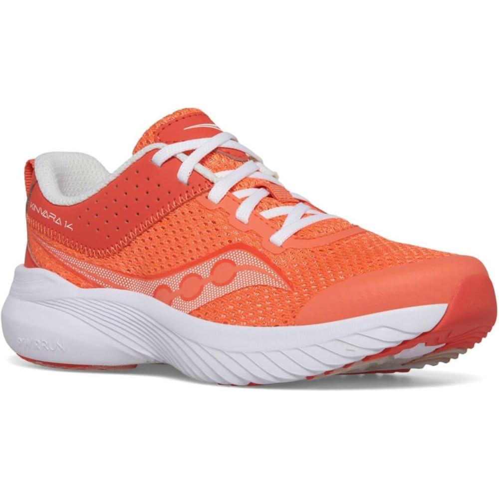 image:imageSaucony Kids Kinvara 14 Lace to ToeCoral