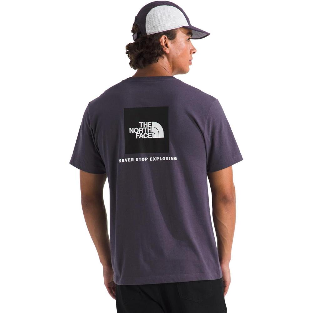 image:imageTHE NORTH FACE Mens Core Box NSE Short Sleeve Tee  Branded Tshirt With a Ribbed CollarEndless Dusk
