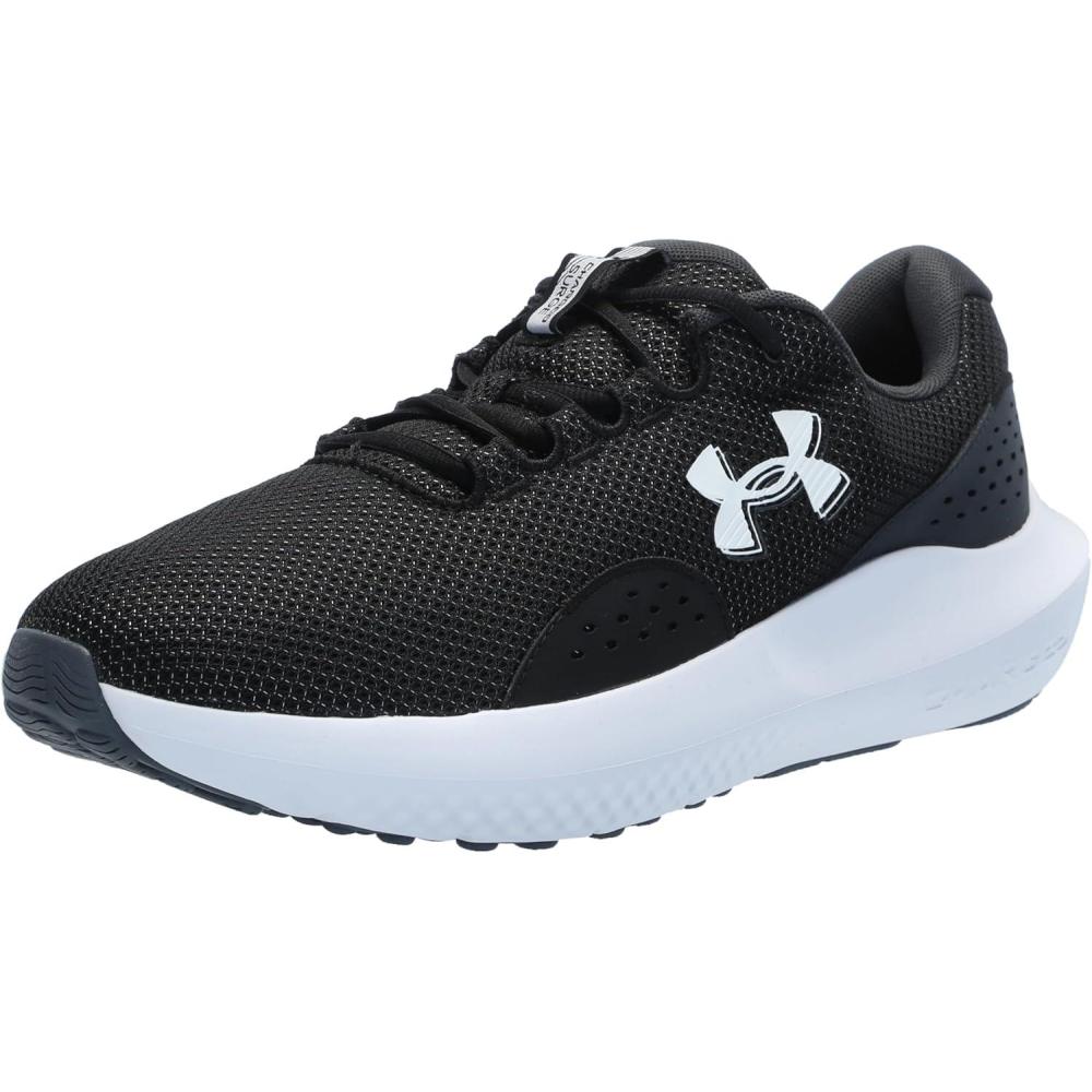 image:imageUnder Armour Mens Charged Surge 4 Sneaker002 BlackAnthraciteWhite