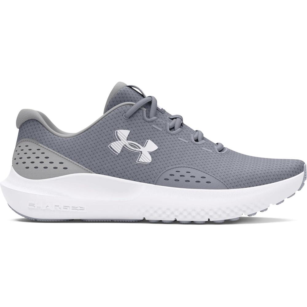 image:imageUnder Armour Mens Charged Surge 4 Sneaker101 SteelMod GrayWhite